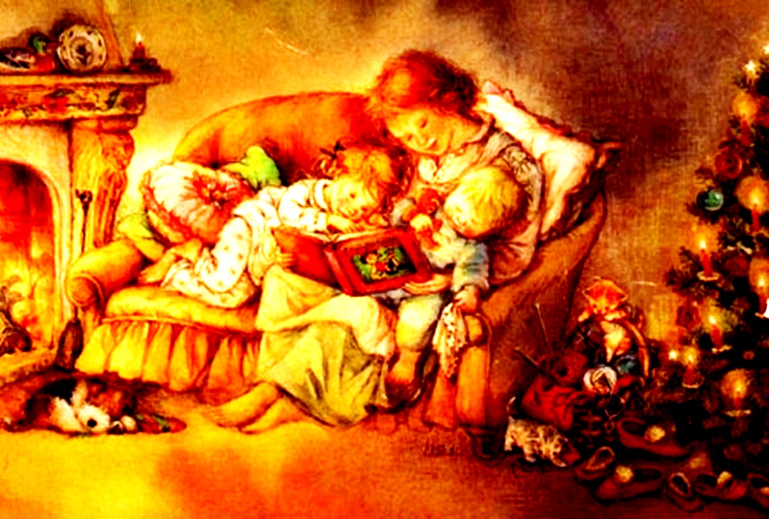 В детстве мама нас учила