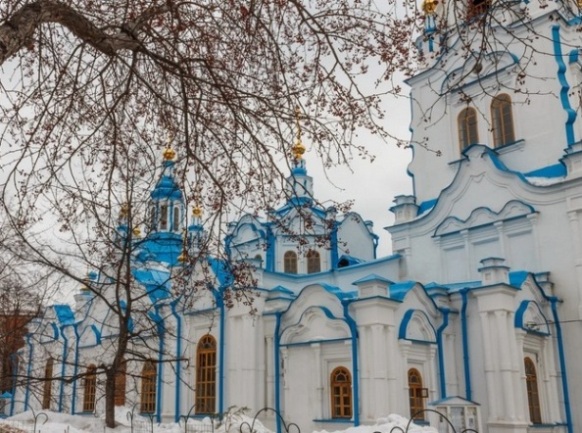 Знаменский собор тюмень фото Знаменский собор в Тюмени (Валентина Демешко) / Стихи.ру