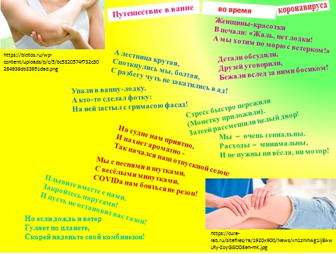 Путешествие в ванне во время коронавируса