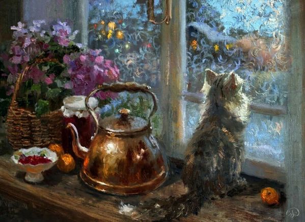 91. Зимний вечер