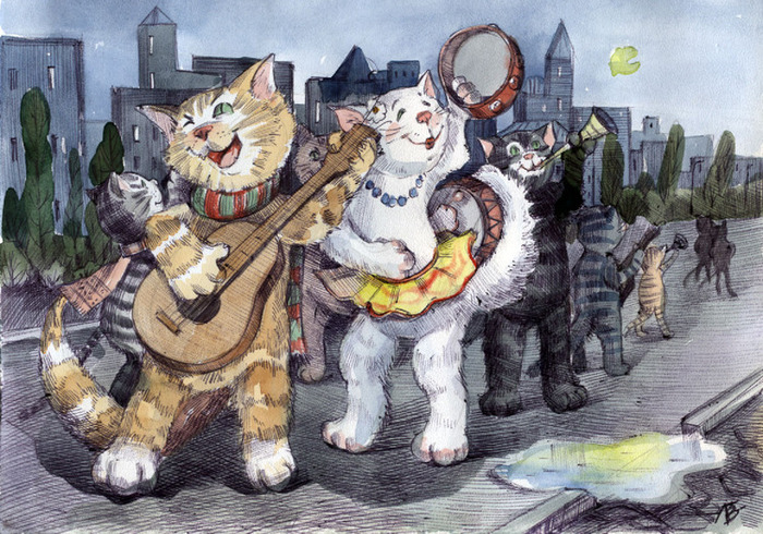 Кошачий концерт