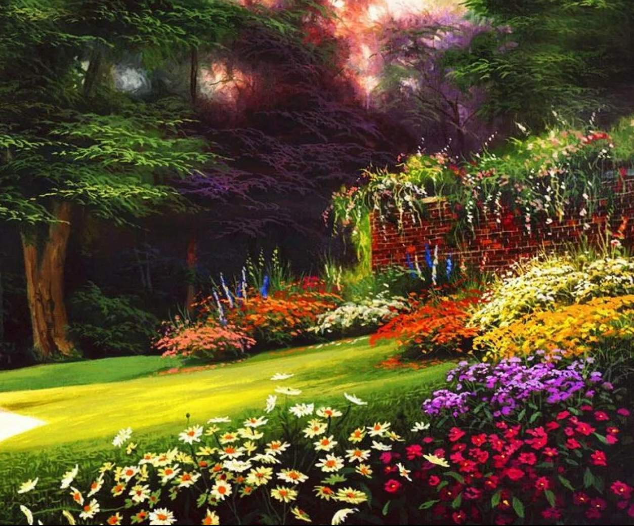 Пусть цветёт слов чудесный сад