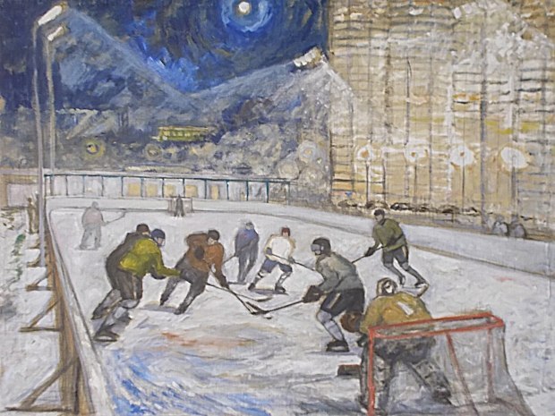 Вечерний хоккей