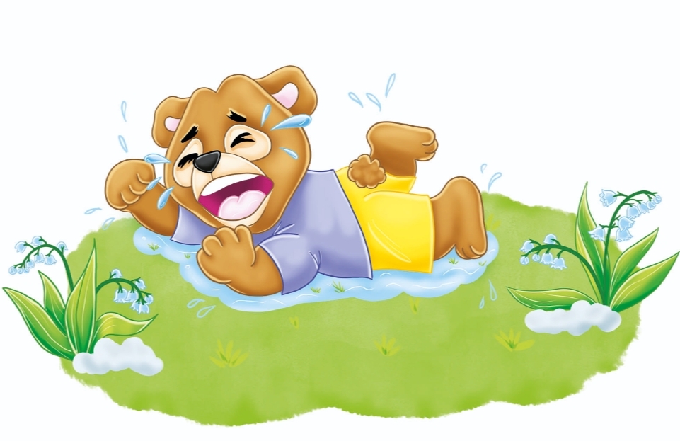 4 Капризный медвежонок. Из цикла На лесной Поляноч