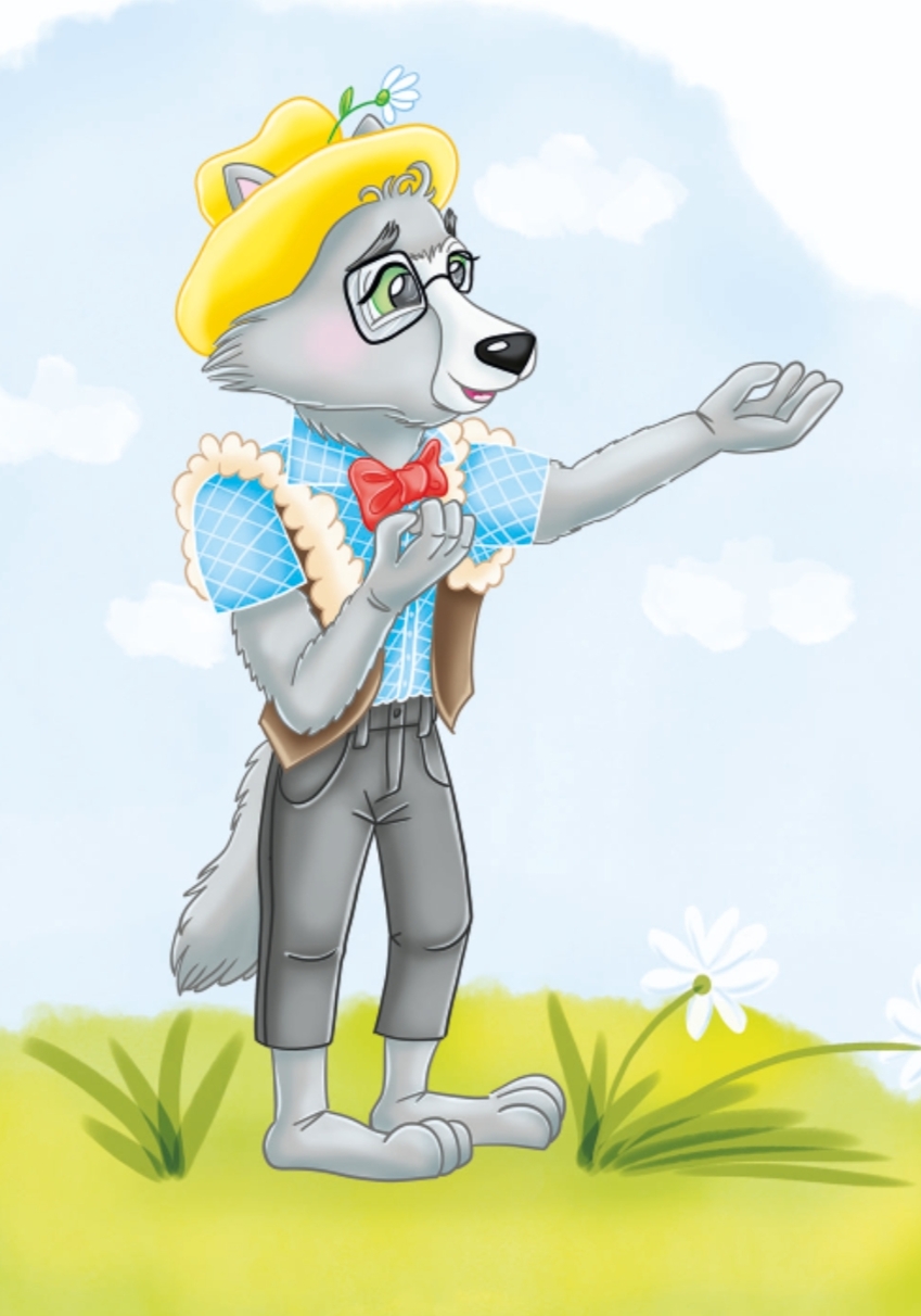 Добрый волк Из цикла На лесной Поляночке