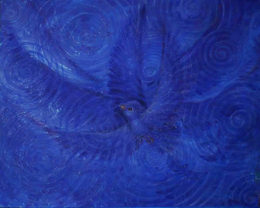 Синее небо. Синяя птица