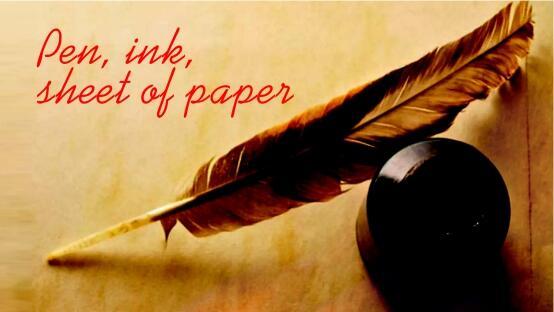 Я воюю пером!