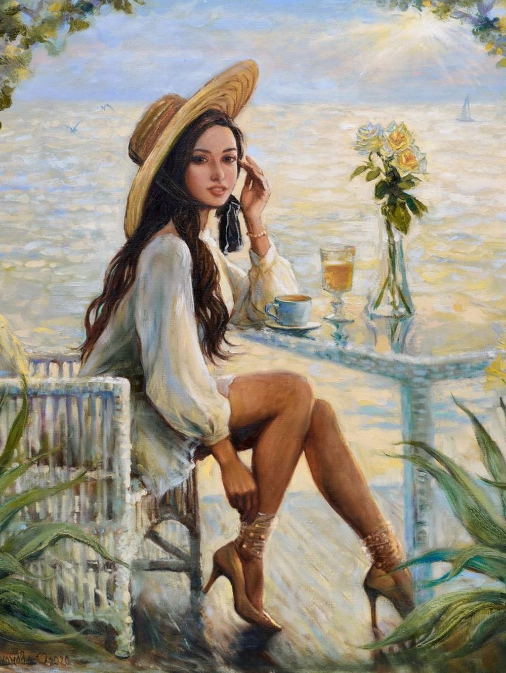 ольга море