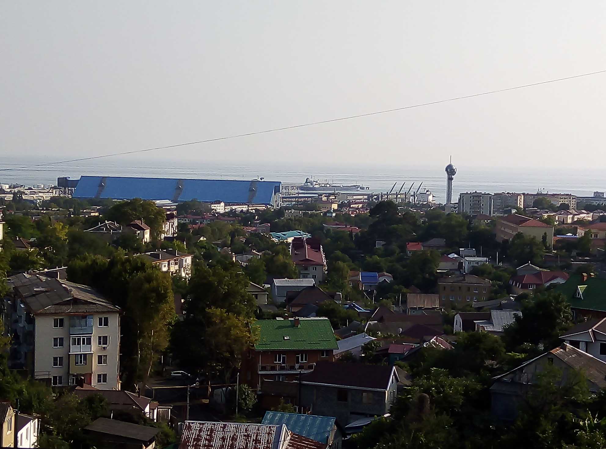 Город на морском берегу