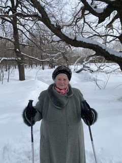 Красавица зима в конце марта