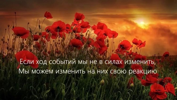 Если ход событий изменить не в силах