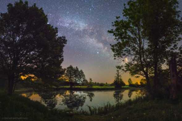 Только ночь наступит