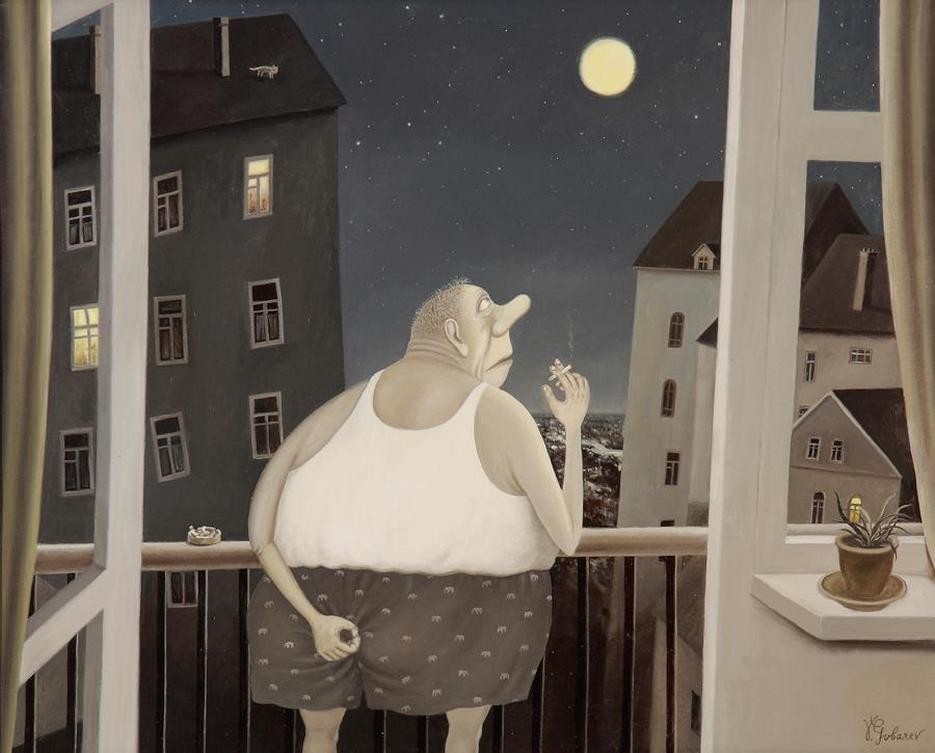 К картине В. Губарева Вдохновение