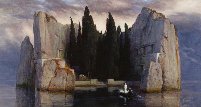 6. Остров мёртвых 1883 г. Арнольд Беклин