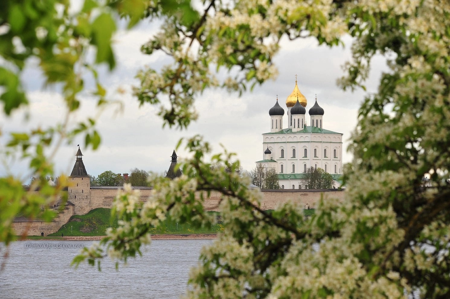 Собор Псков Весна