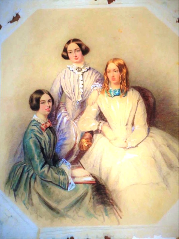 Найден новый портрет сестер Бронте