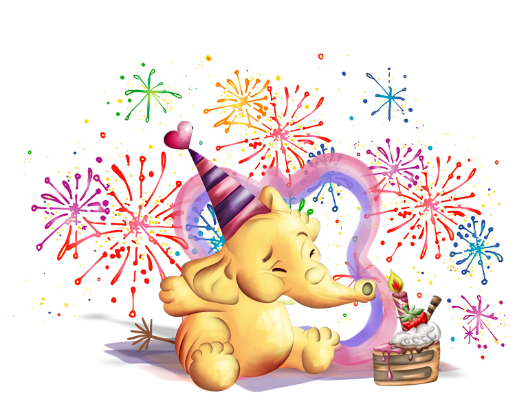 На днюху в мае...