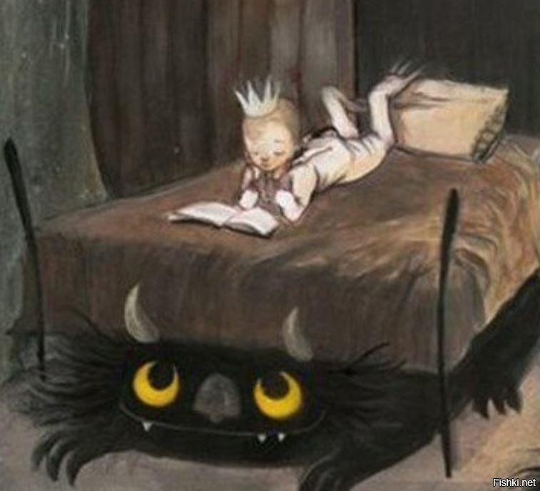 Monster under the bed песня. Монстры под кроватью милые. Страшные монстры под кроватью.
