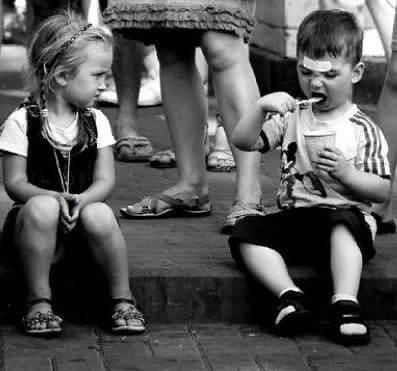 Некрасиво жадным быть