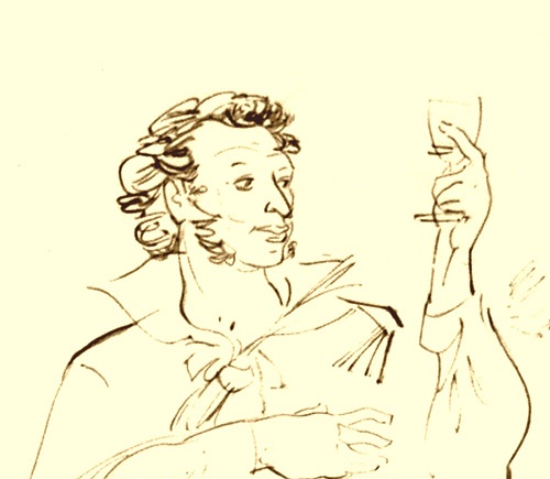 Пьяный Пушкин (Alexander Butenin) / Стихи.ру