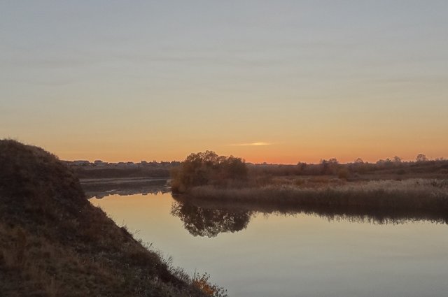 Час золотого и небесного заката