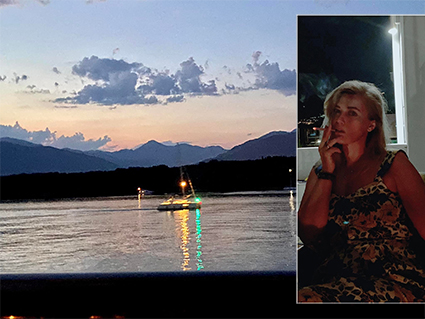 Ночь полицейские огни