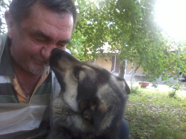 Поцелуй в нос