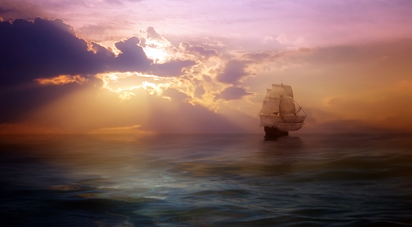 Ночь на корабле. Уплывший корабль. Художник маринист james brereton. Корабль в море. Корабль в море.
