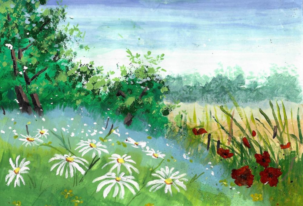 Рисунки лето