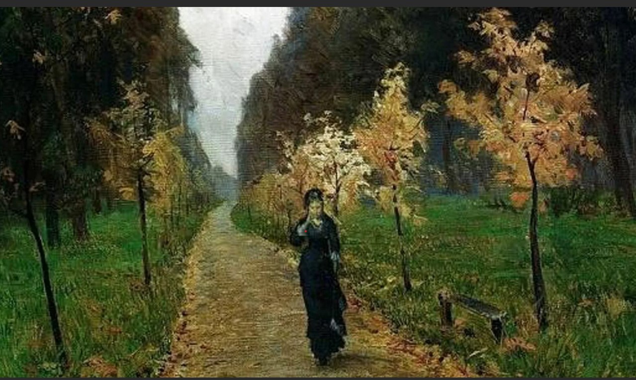 Осенний вечер поздний самый