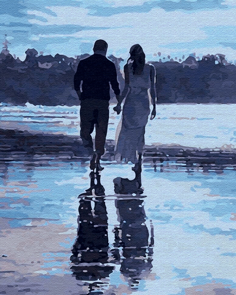 Прогулка влюбленных. Они шли по двое. Парень и девушка на небесах. Пара идет по дороге. Двое идут.