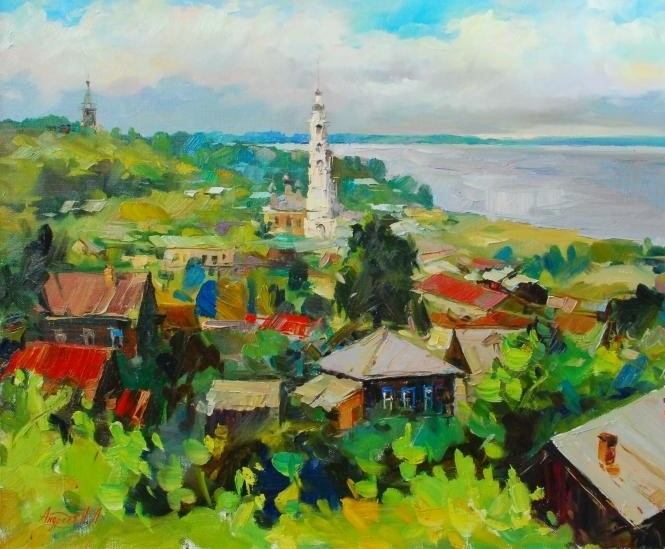 Города на средней Волге