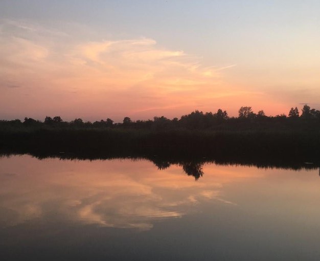 Вы посмотрите на закат, какая нежность