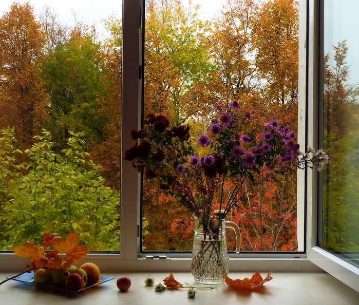 Осенний тополь