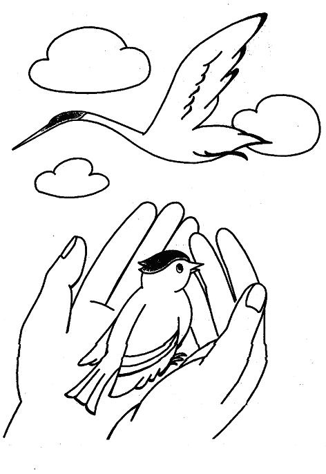 Про журавля и синицу