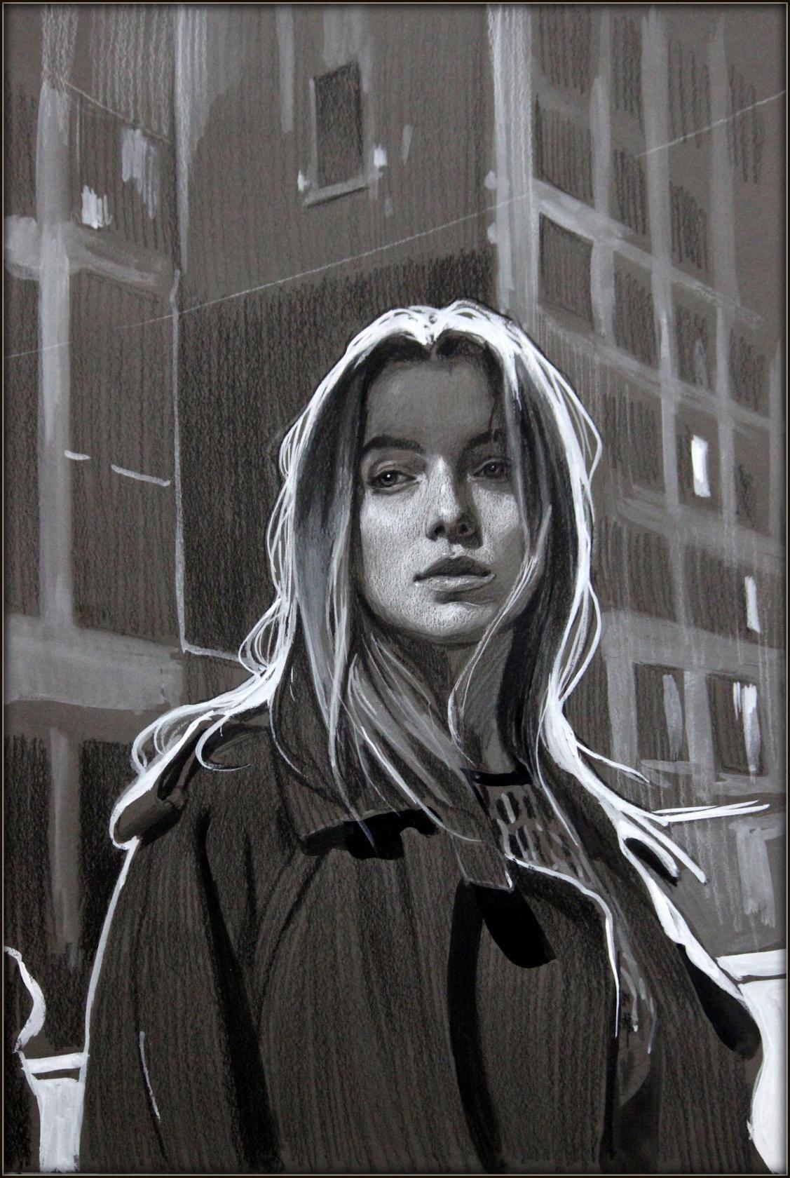 Серые кроссовки...