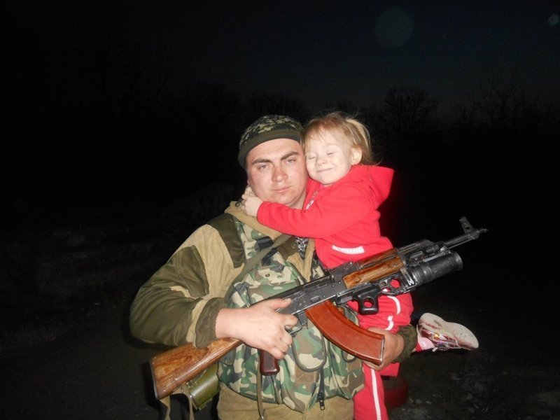 Боец и девочка