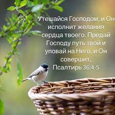 По Псалму 36. От Господа спасение моё!