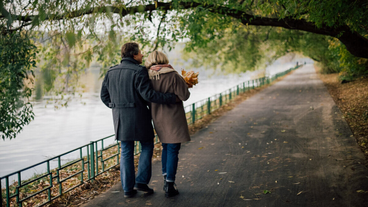 На прогулке