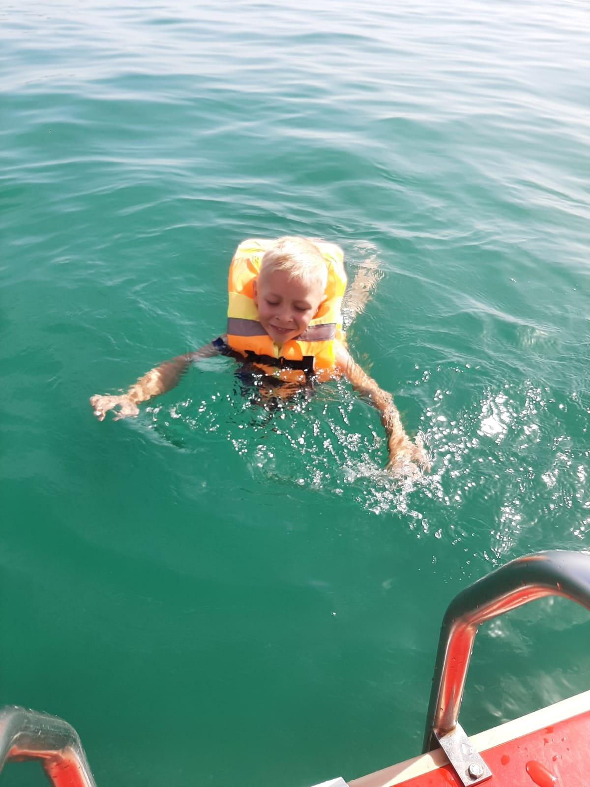 Я купаться полюбил