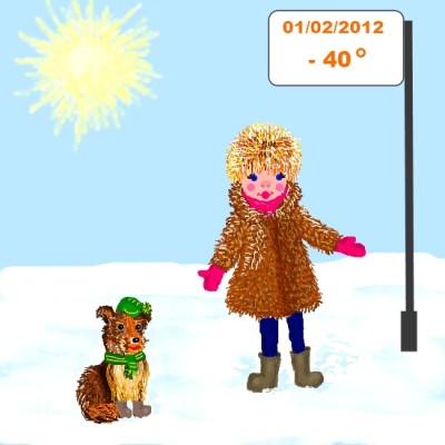 В Сибири минус сорок