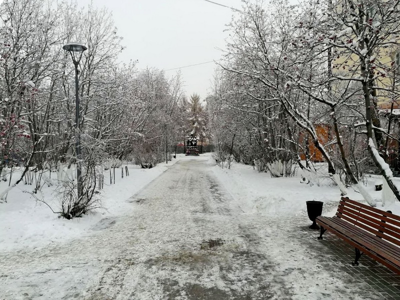 На бульваре