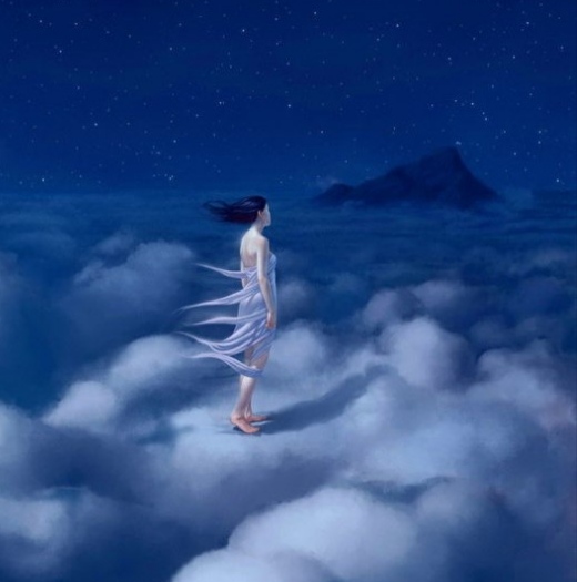 Небесное платье