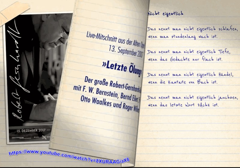 Robert Gernhardt - Nicht eigentlich