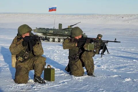 Пехота идёт в бой