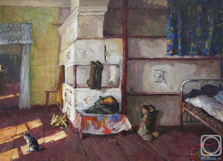 Треск дров в печи