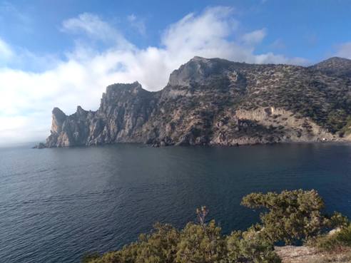 Омытый солнцем фьорд