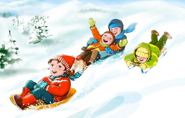 Сладко спит в сугробе снег