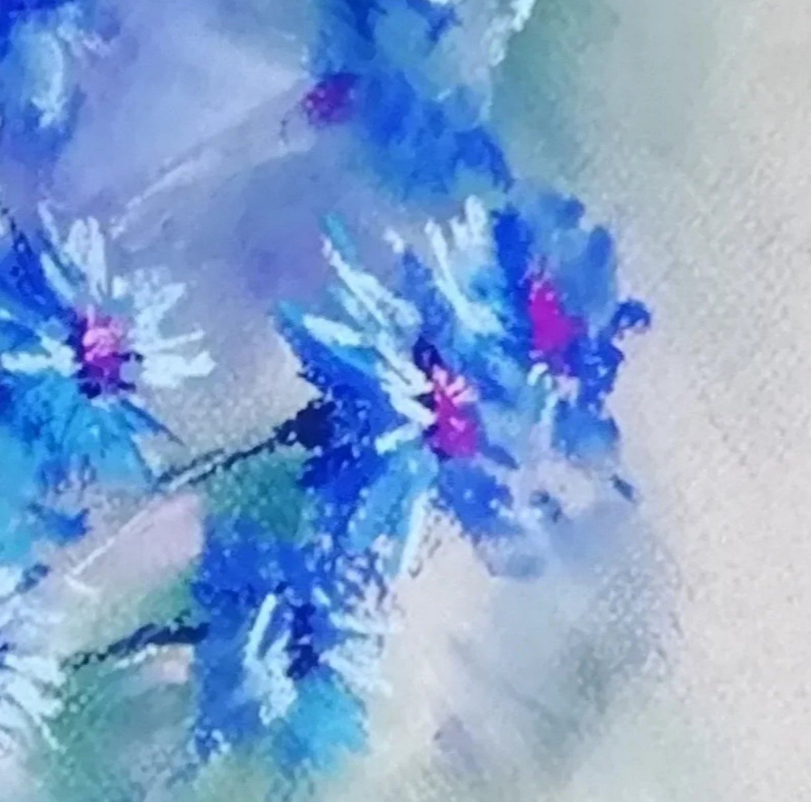 капля василька...