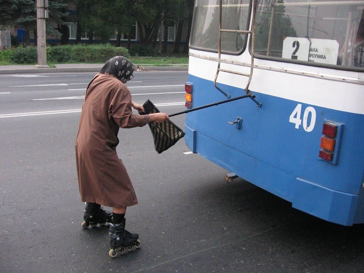 Мотоцикл метла